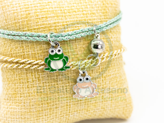 Pulsera Pareja MD26 | Ranas