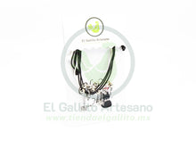 Cargar imagen en el visor de la galería, Pulsera Pareja MD31 | Gatitos Bl/Neg
