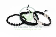 Cargar imagen en el visor de la galería, Pulsera Piel 3H MD05
