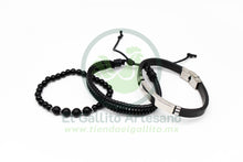 Cargar imagen en el visor de la galería, Pulsera Piel 3H MD05
