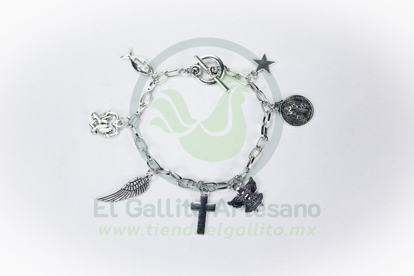 Pulsera XH #02 Divina Niquelada