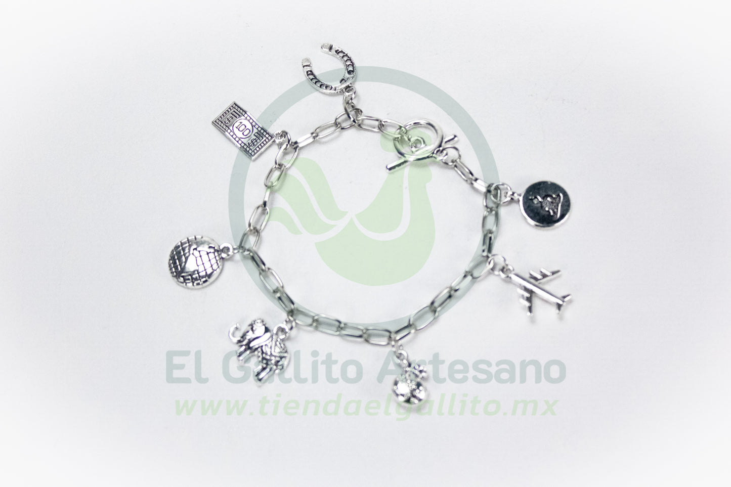 Pulsera XH #04 Deseos Niquelada