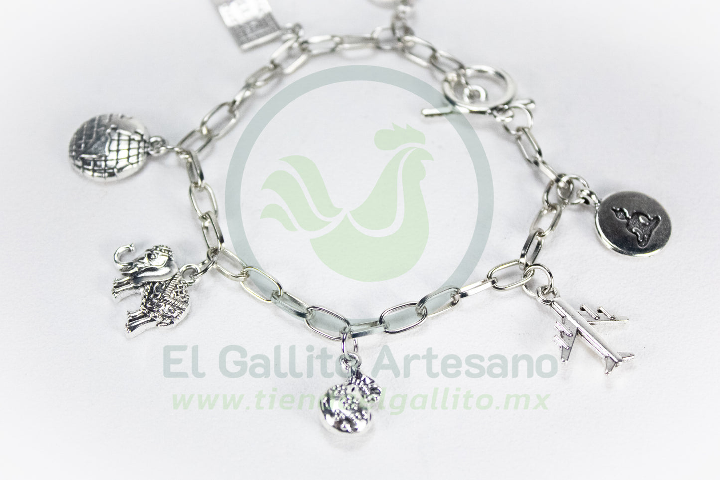 Pulsera XH #04 Deseos Niquelada