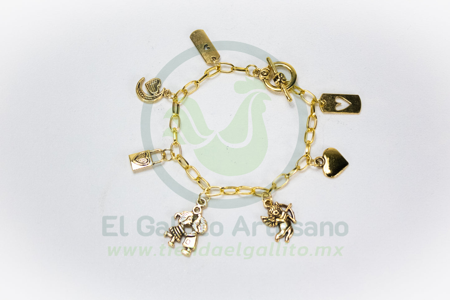 Pulsera XH #05 Amor Dorada