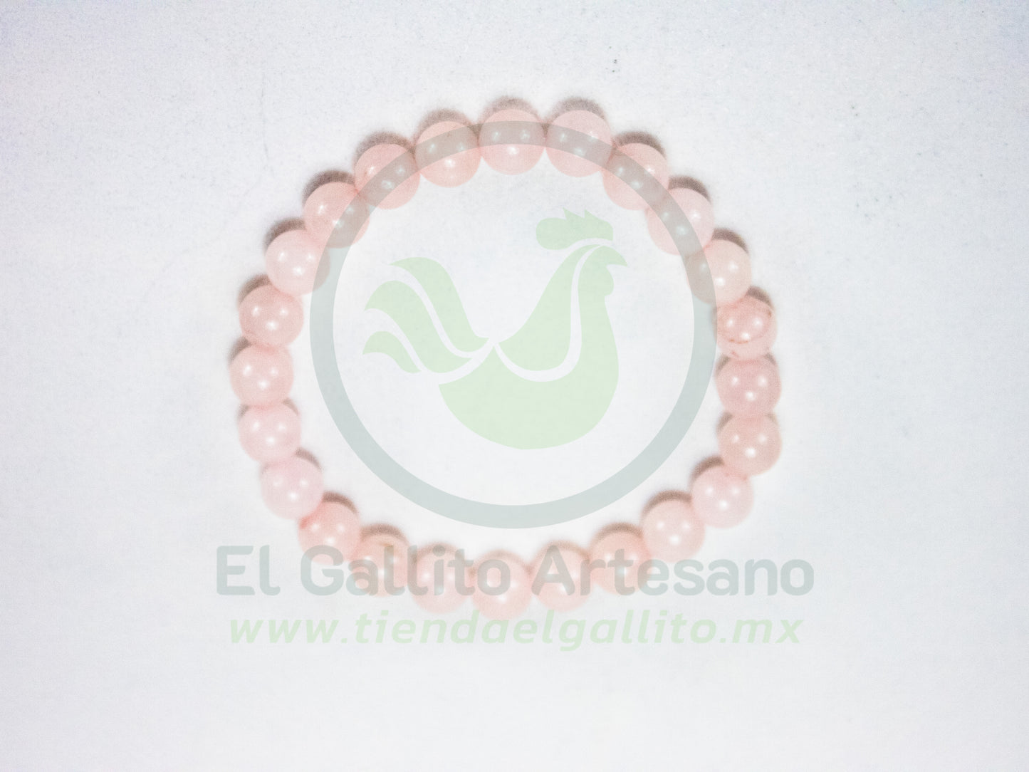 Pulsera #3 Piedra Cuarzo Rosa