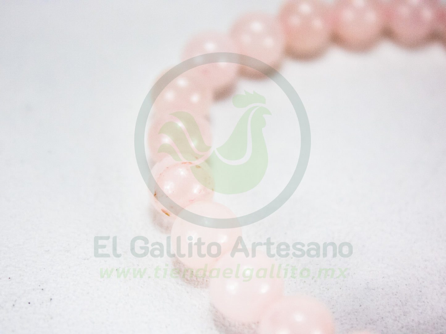Pulsera #3 Piedra Cuarzo Rosa