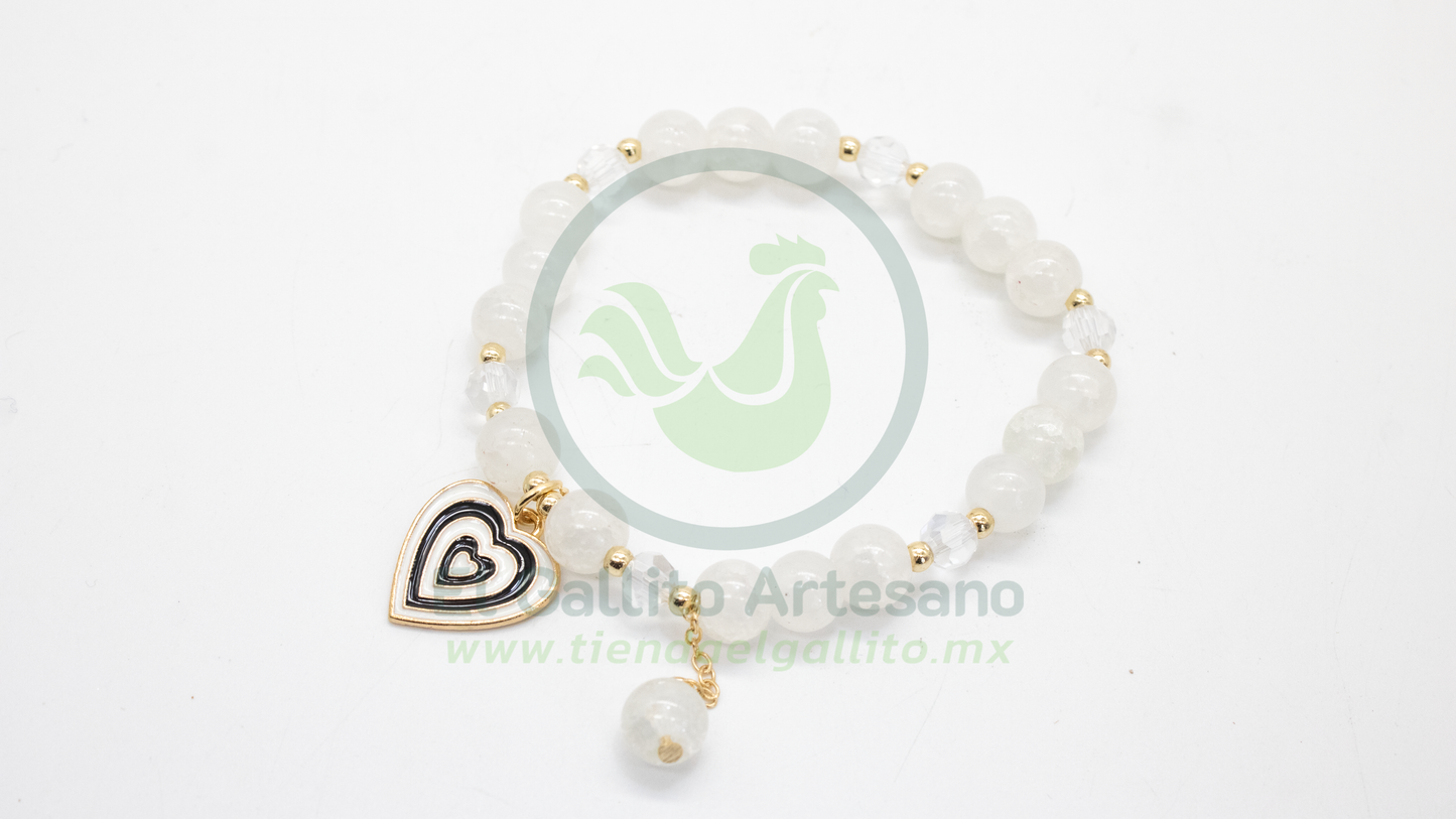 Pulsera B6 MD07 | Corazón Chicas Superpoderosas