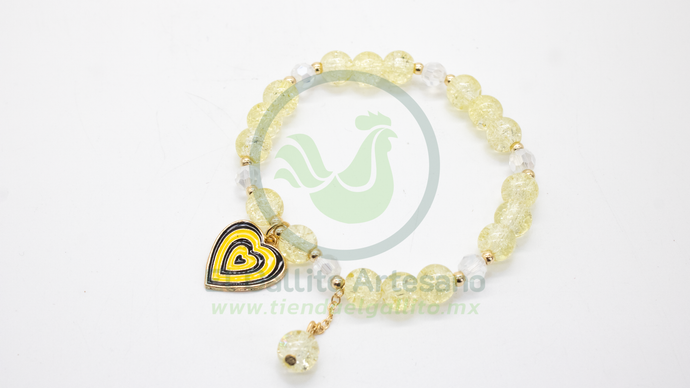 Pulsera B6 MD07 | Corazón Chicas Superpoderosas