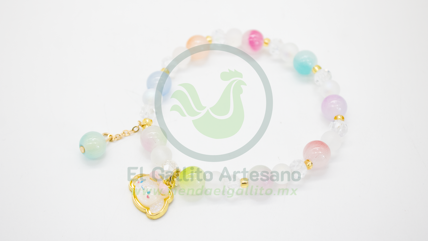 Pulsera B6 MD15 | Kawai + Colgante