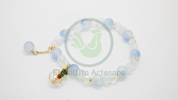 Pulsera B6 MD16 | Bola Bicolor + Luneta