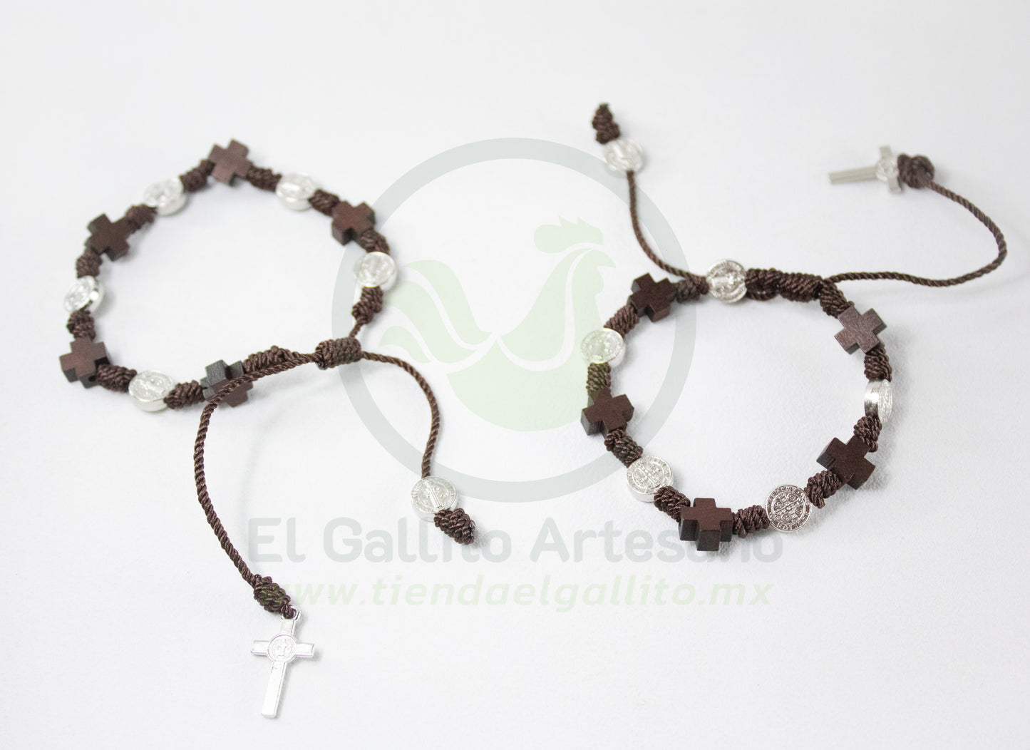 Pulsera Hilo San Benito y Cruz 25-1 #2
