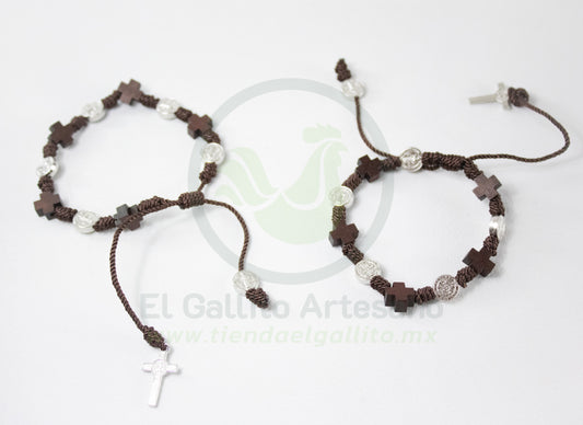 Pulsera Hilo San Benito y Cruz 25-1 #2