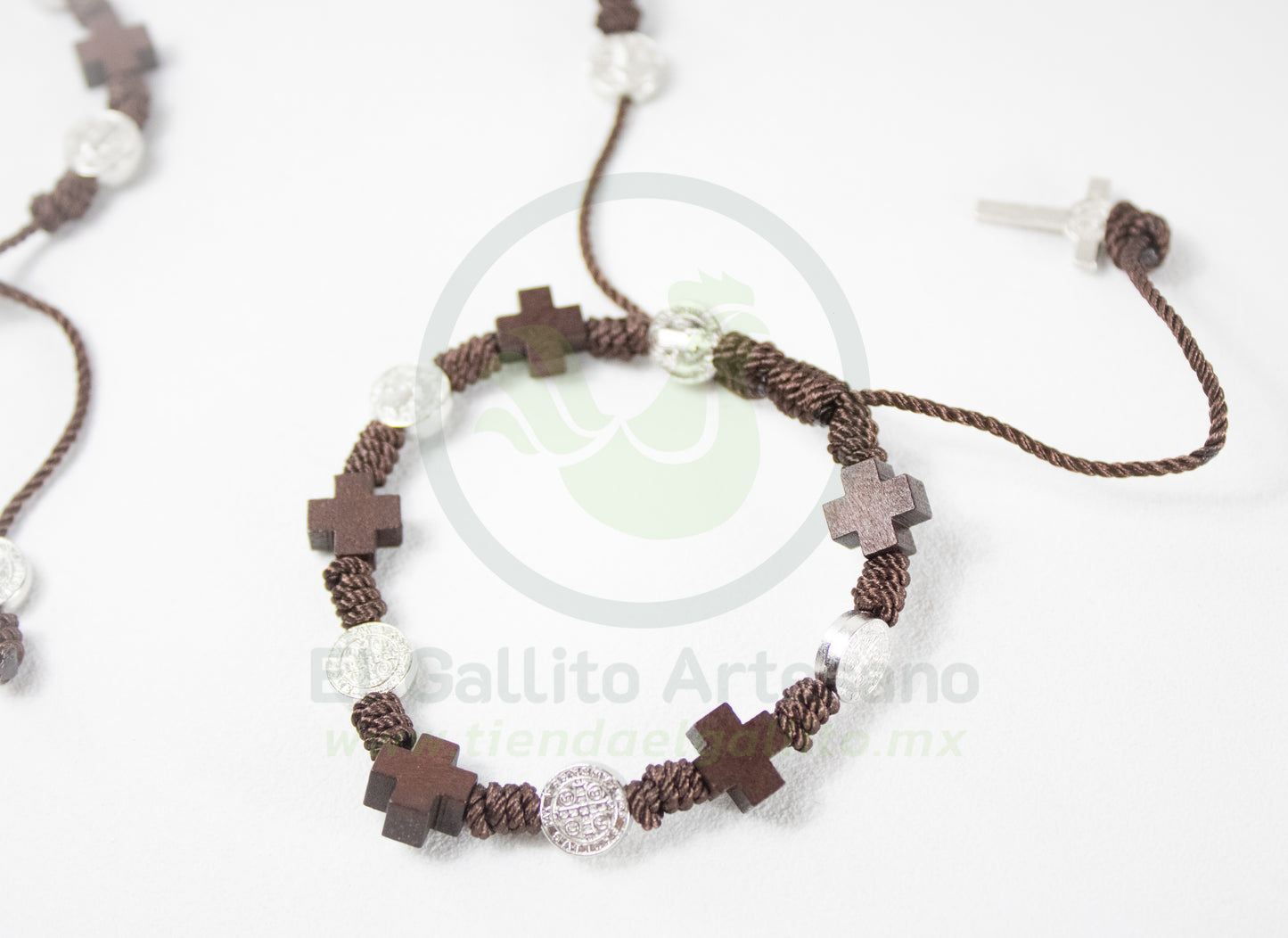Pulsera Hilo San Benito y Cruz 25-1 #2