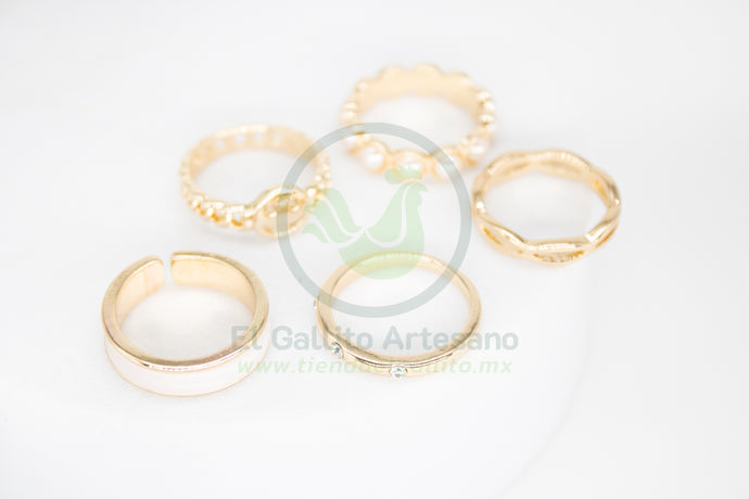 Set Anillo MD10