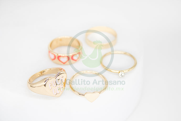 Set Anillo MD12