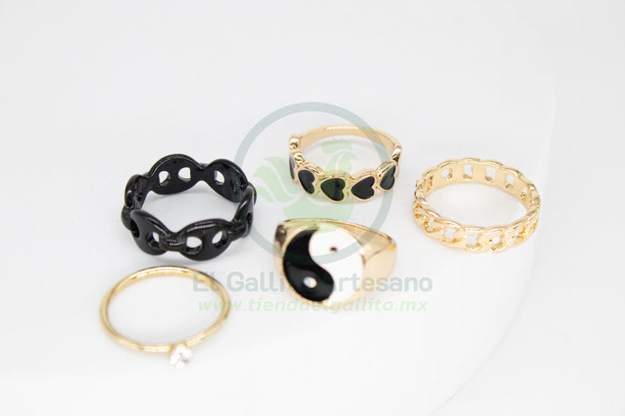 Set Anillo MD14