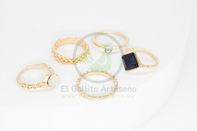 Set Anillo MD16