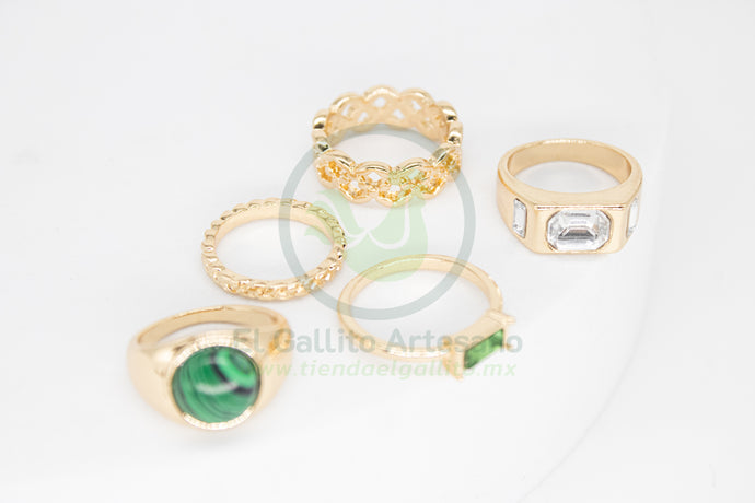 Set Anillo MD18