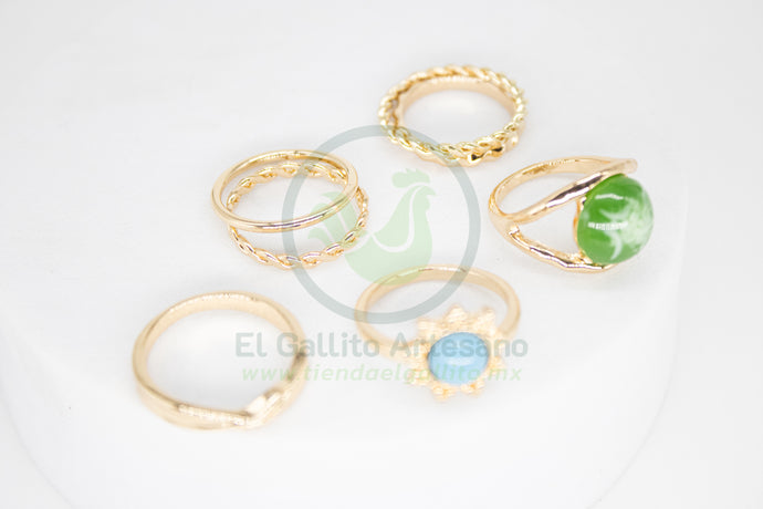 Set Anillo MD02