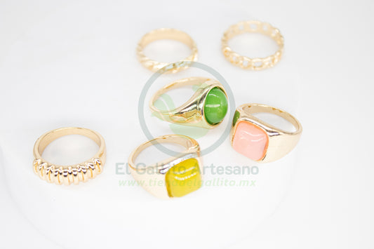 Set Anillo MD04