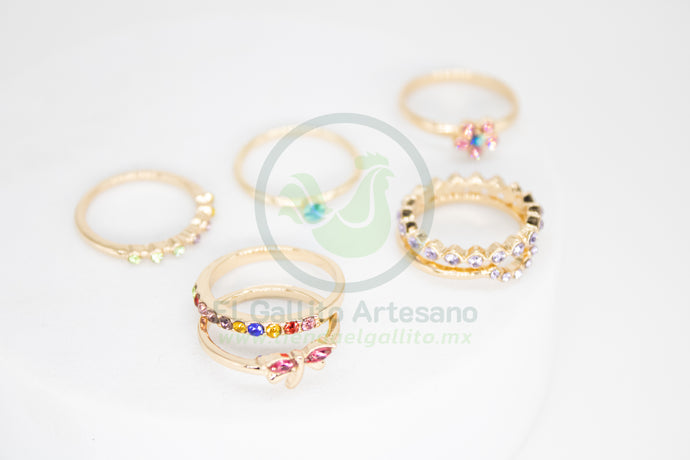 Set Anillo MD06