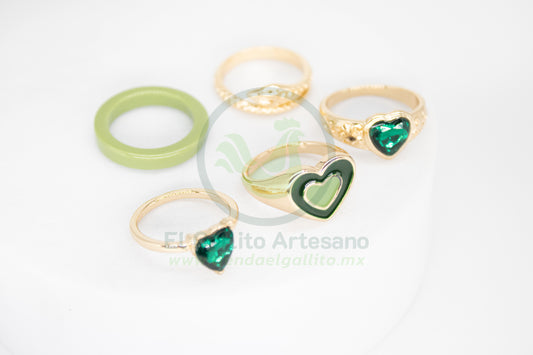 Set Anillo MD08