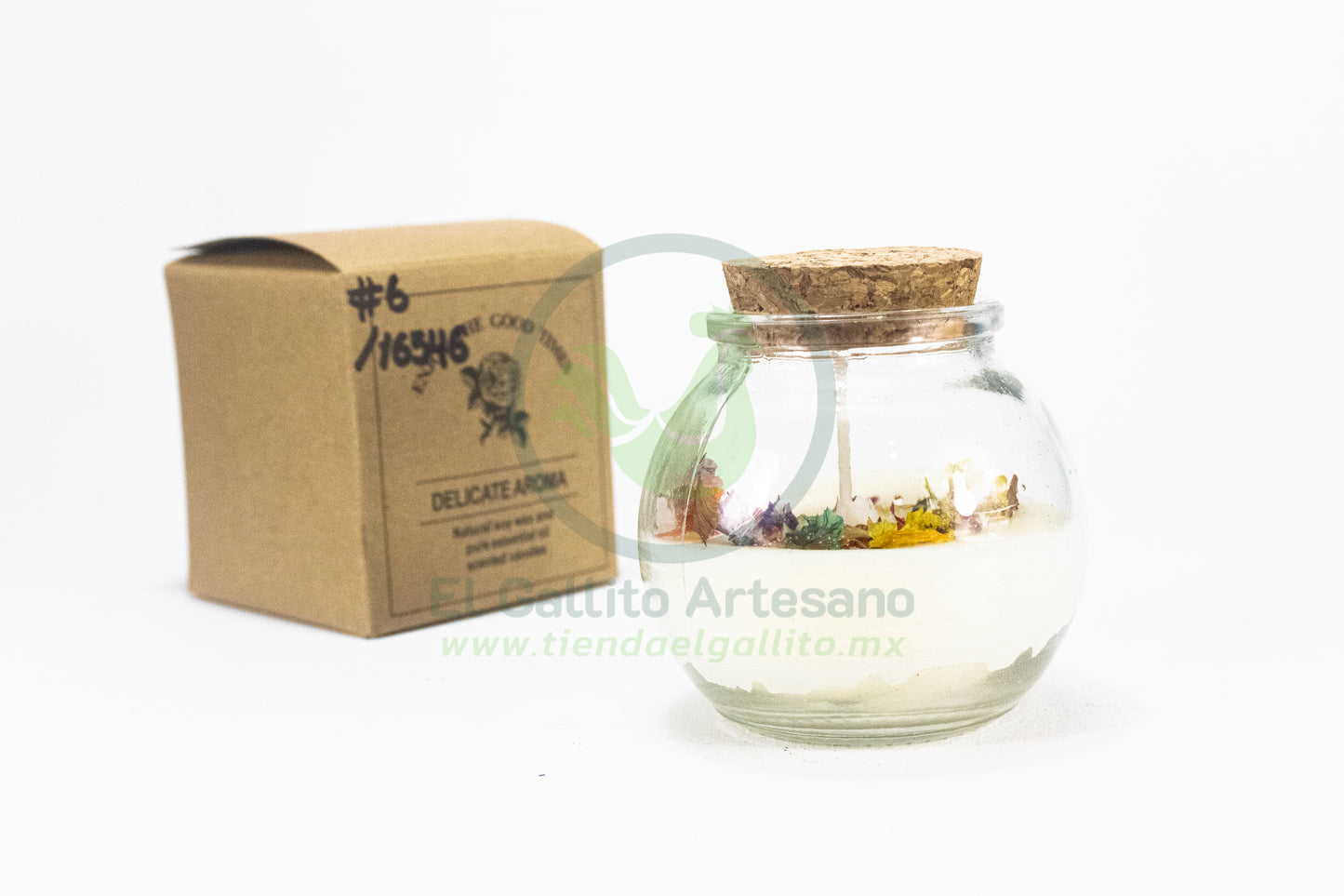 Vela CMD 21-1 #6 | Frasco con Corcho