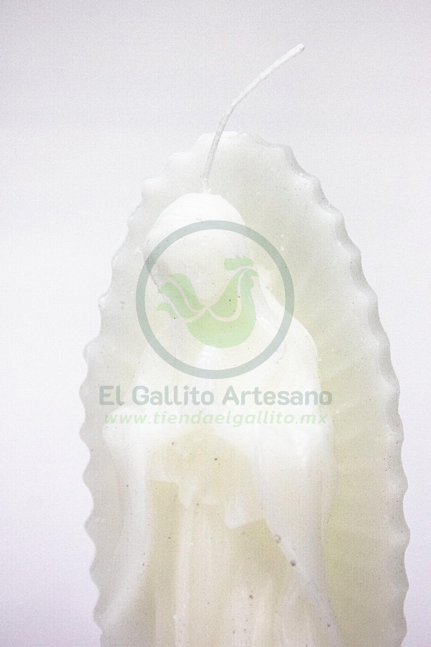 Vela CMD 25-1 #10 | Virgen de Gpe Blanco