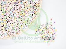 Cargar imagen en el visor de la galería, Acr #03 Letra Luneta Blanca Mix 4x7
