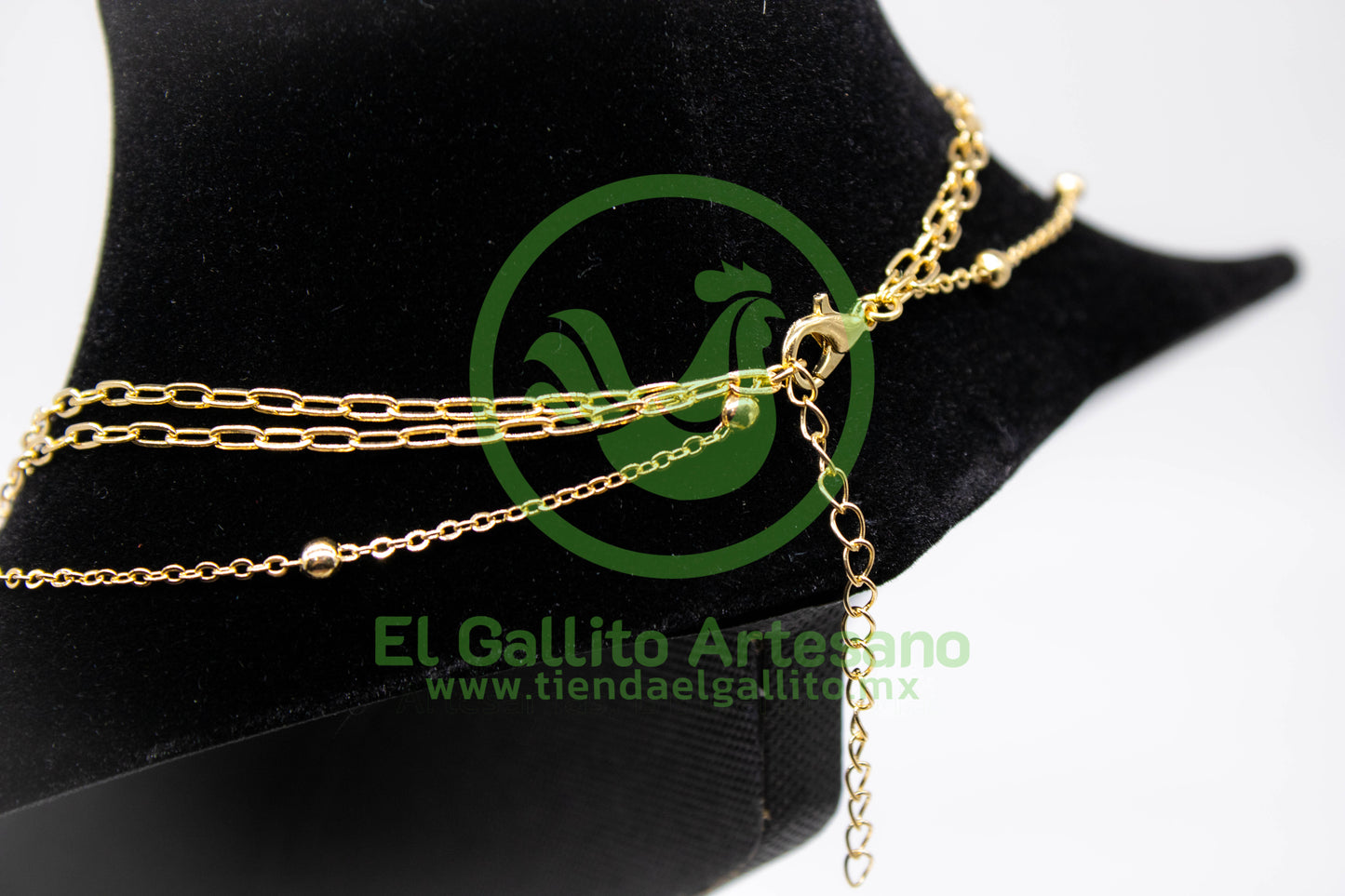 Collar 3H MD05 | Perla de Río + Árbol de la Vida