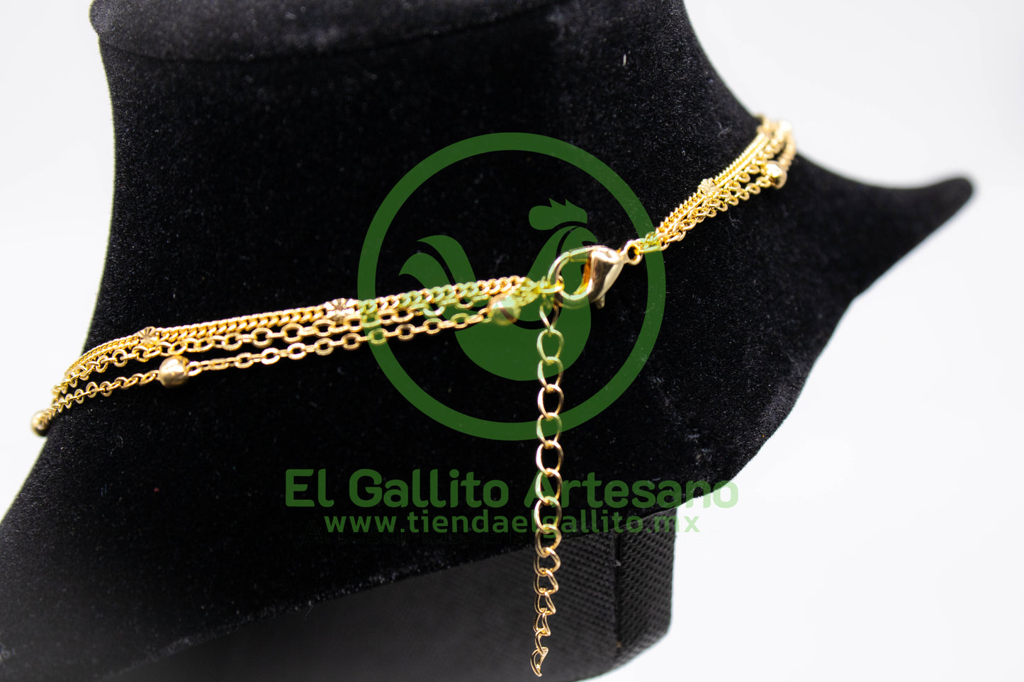 Collar 3H MD06 | Chaquira + Noche Oscura