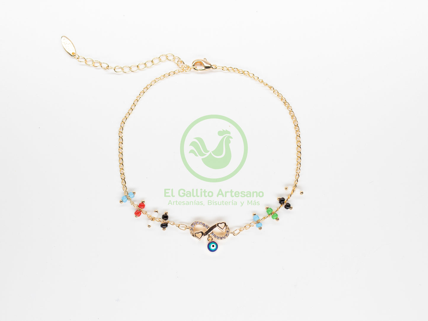 Tobillera Cadena Con Chaquira | Varios Colores