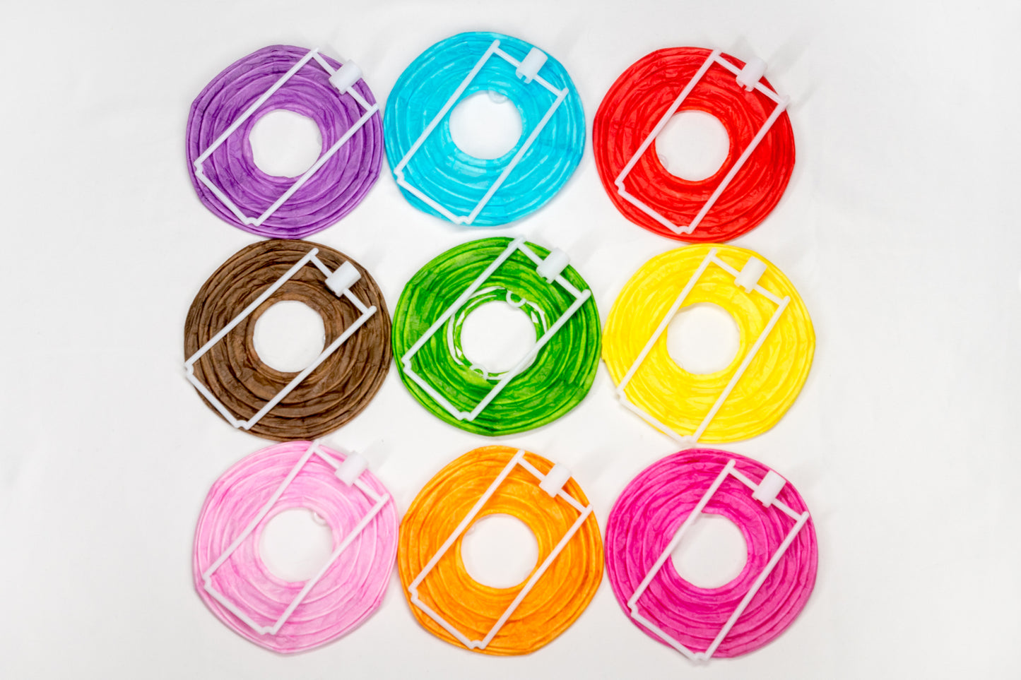 Pantalla / Lámpara China 10cm | Colores