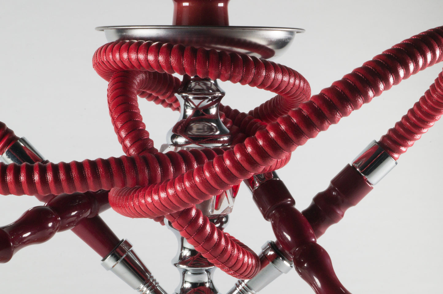 Shisha CA59 Cristal 2 Mangueras - Efecto Craquelado