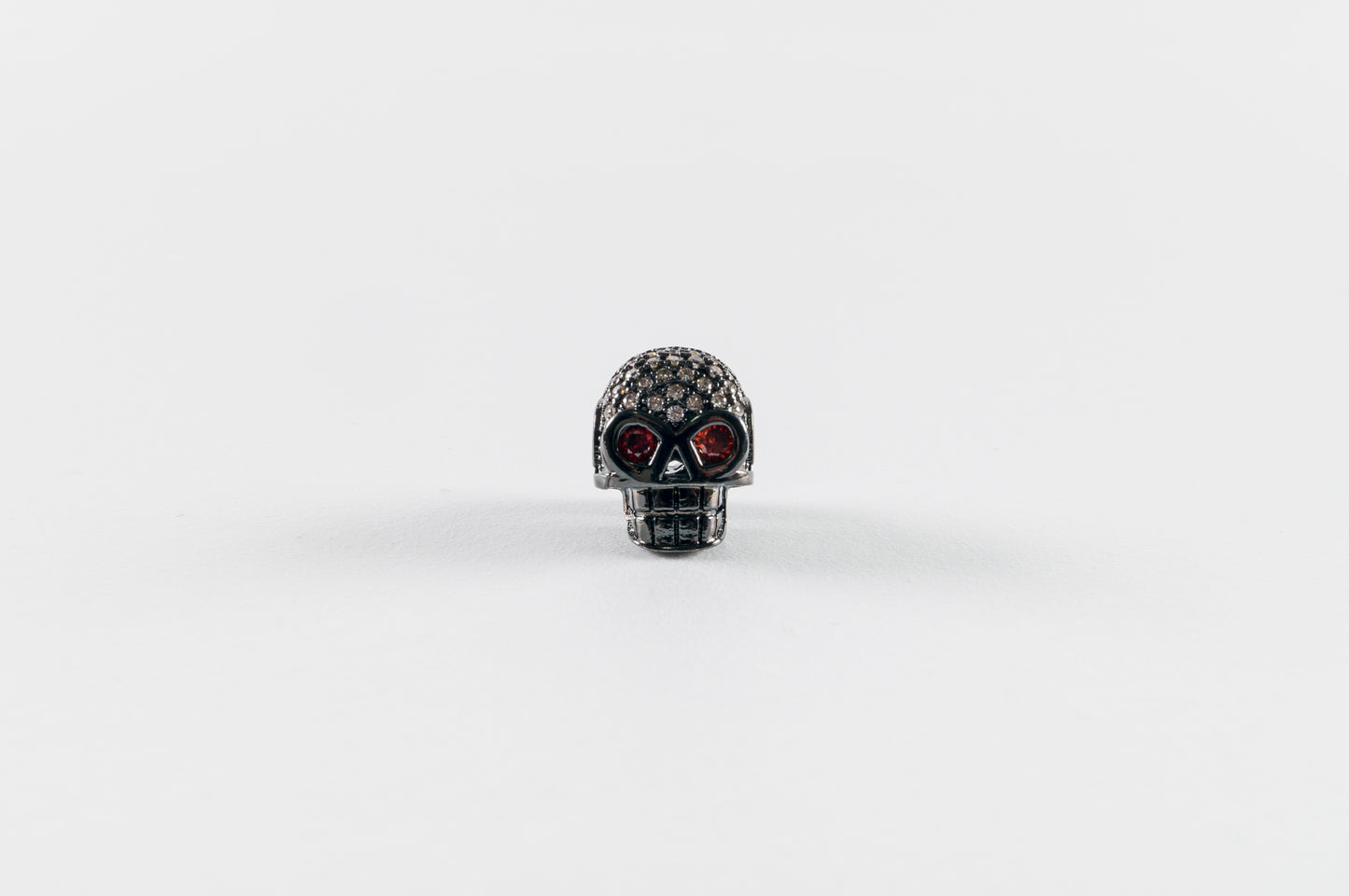 Dije Zirconia #002 | Calavera Ojos Rojos