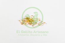 Cargar imagen en el visor de la galería, #146 Chapa de Oro - Componente Arete Arillo
