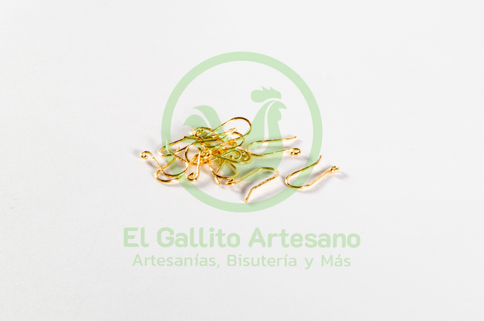 #146 Chapa de Oro - Componente Arete Arillo