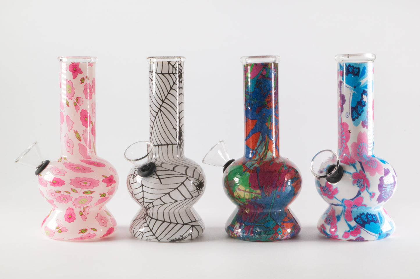 Bong CA196 Vidrio Pintado Colores MIX