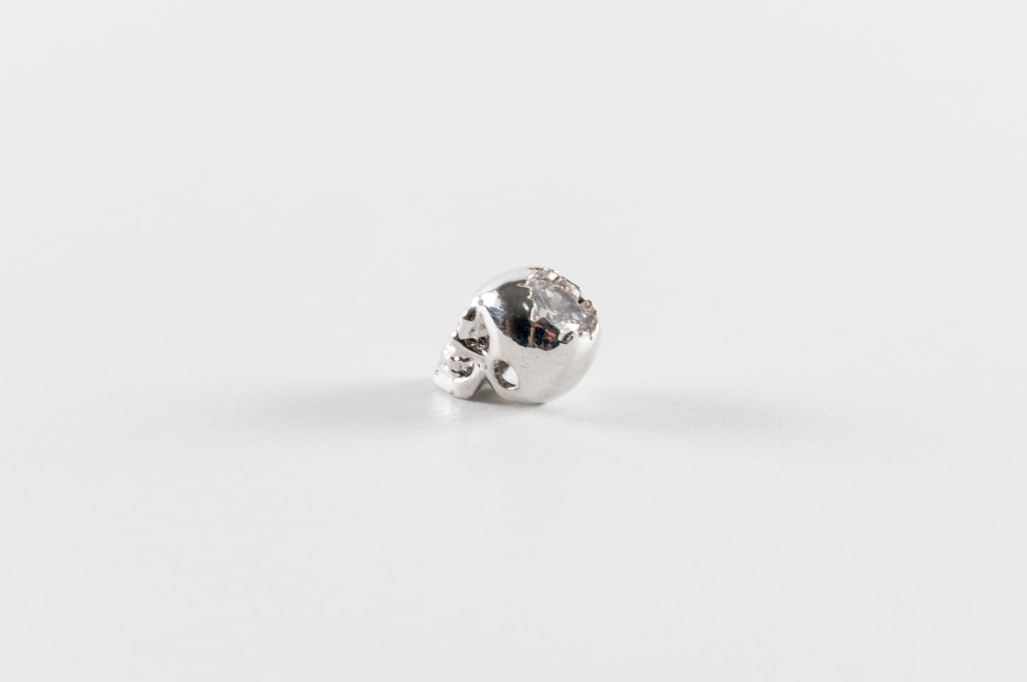 Dije Zirconia #015 | Calavera Cráneo Cristal