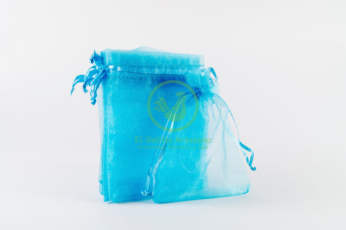 Bolsa de Organza - 9x12 cm | Colores