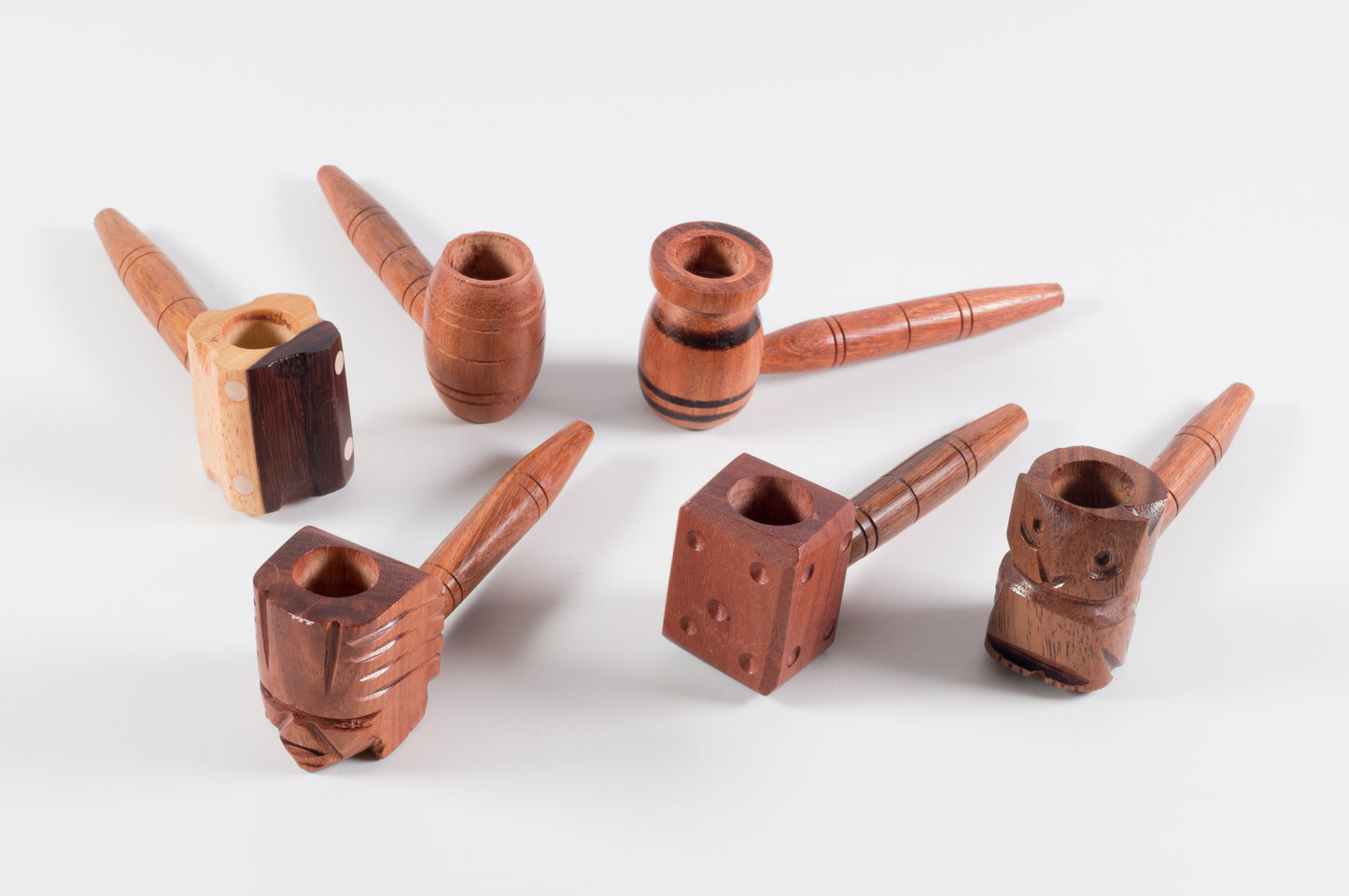 Pipa Madera Tallada Grande
