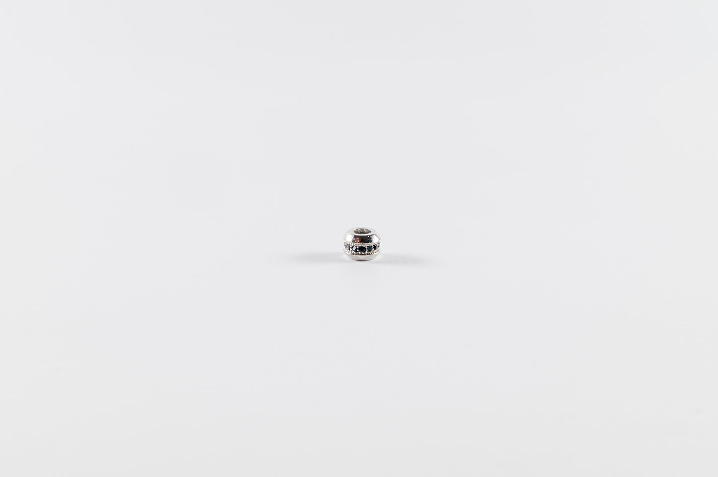 Dije Zirconia #058 | Rondel Curveado
