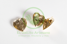 Cargar imagen en el visor de la galería, #570 Chapa de Oro - Relicario De Corazón (PIEZA)
