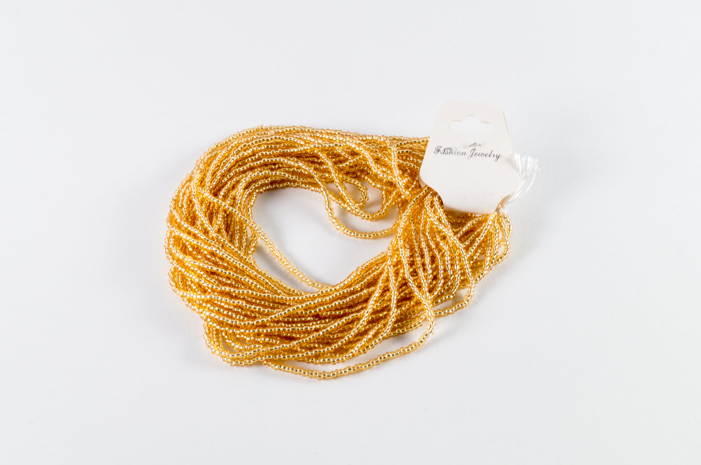 Chaquira Calibrada Golden Plata