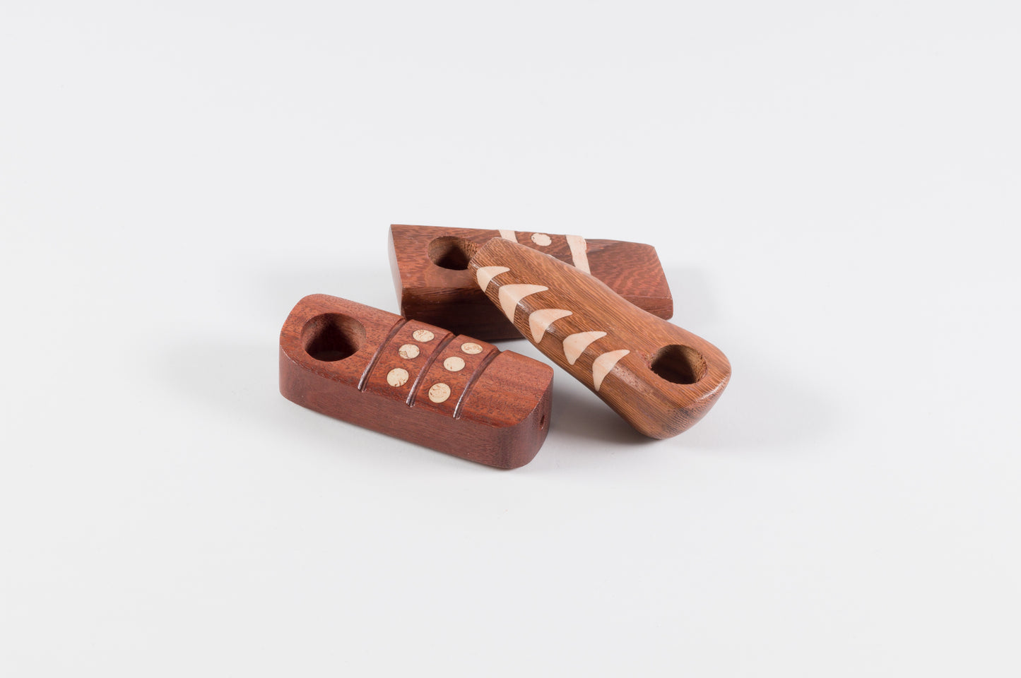Pipa Madera Puntos Mini