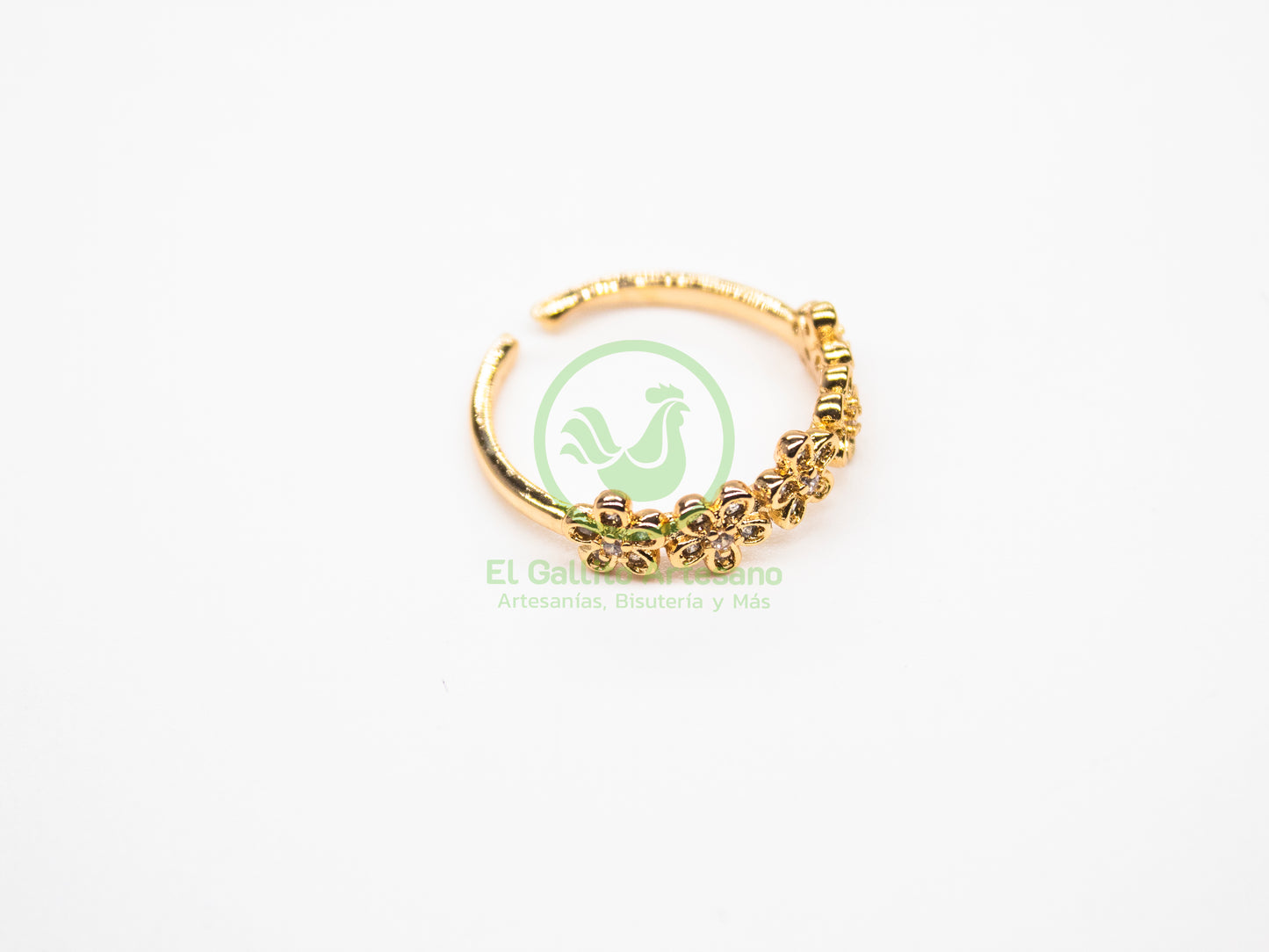 Anillo VIVI Zirconia 11 - 5 Flores