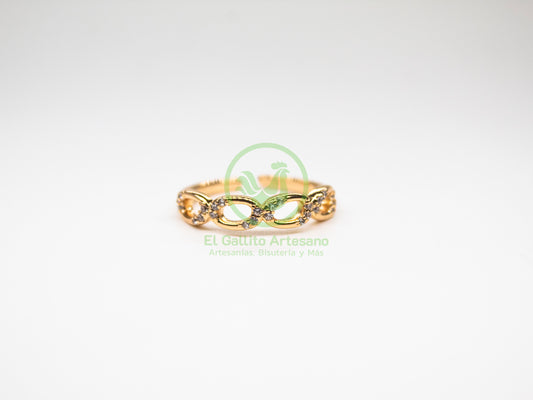 Anillo VIVI Zirconia 12 - 4 Ceros