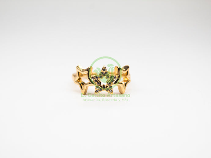 Anillo VIVI Zirconia 29 - 3 Estrellas