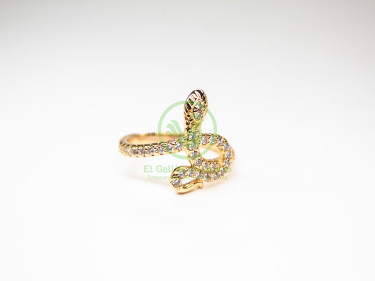 Anillo VIVI Zirconia 02 - Mini Serpiente