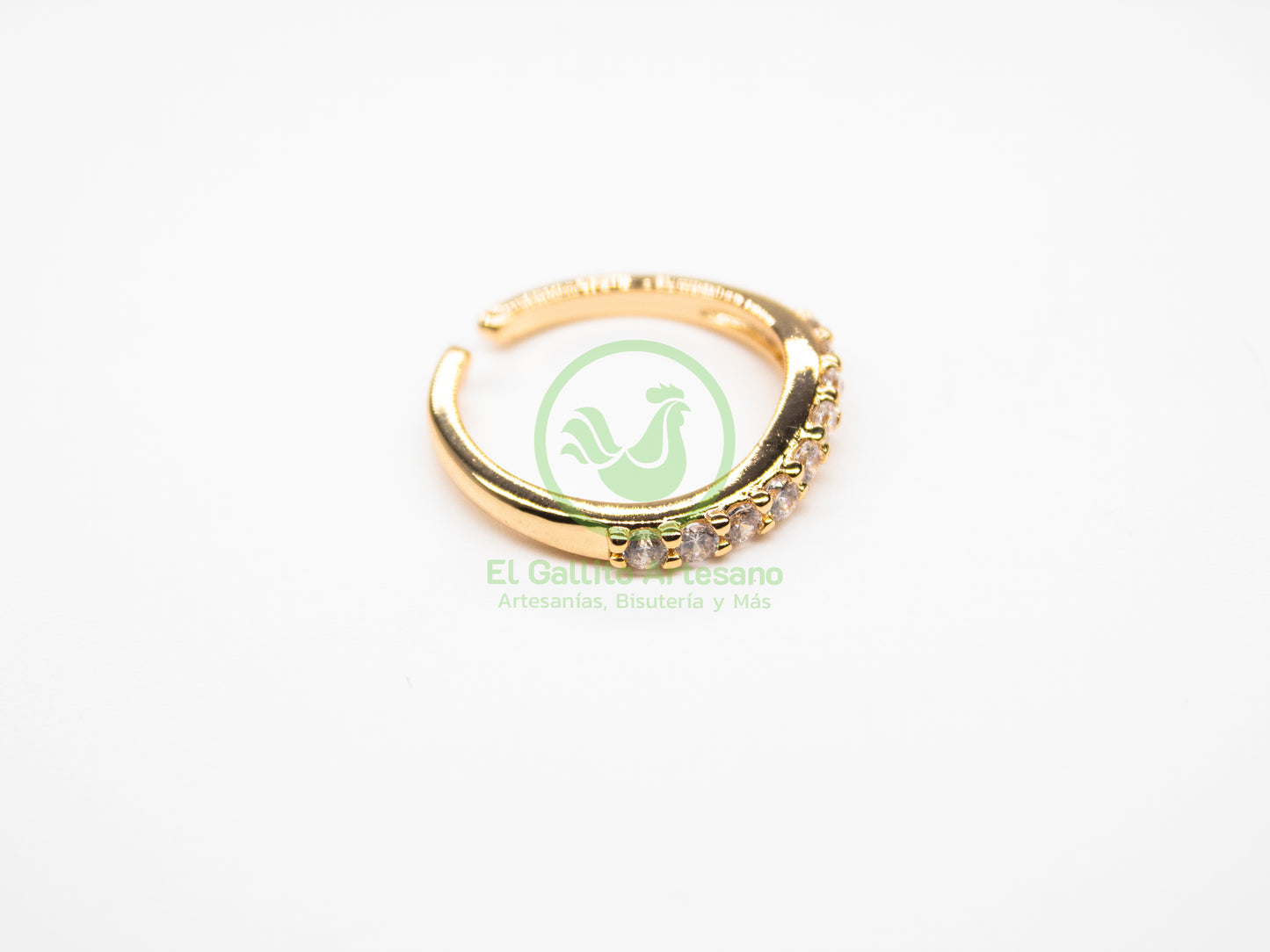 Anillo VIVI Zirconia 09 - Puntos en Ola